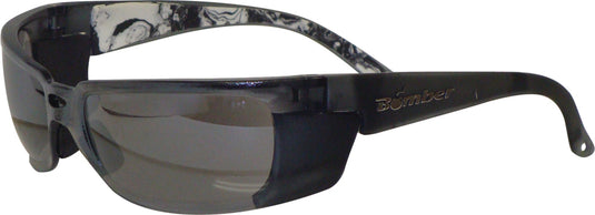 Z-BOMB SAFETY EYEWEAR SMOKE W/MIRROR LENS ZF105 image 1