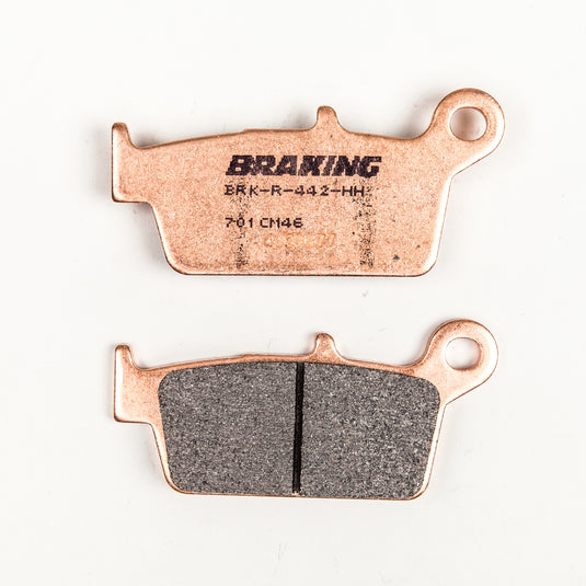 BRAKE PAD SET SINTERED HIGH PERFORMANCE 701CM46 image 1