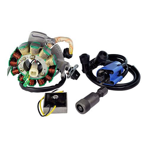 RMSTATOR KIT STATOR 200 W + REG REC + IGN COIL + PULLER