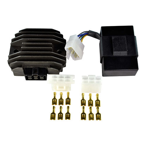 RMSTATOR OVER-VOLTAGE PROTECTED CDI BOX & VOLTAGE REG REC
