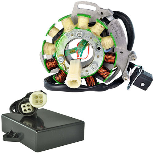 RMSTATOR KIT STATOR 100 W + HIGH PERFORMANCE CDI + BACKPLATE