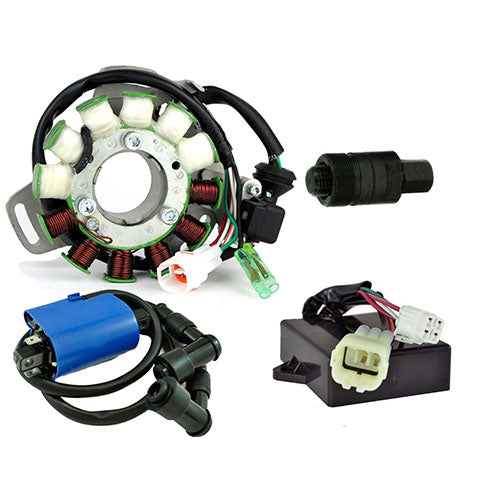 RMSTATOR STATOR + CDI + COIL +BACKPLATE + PULLER