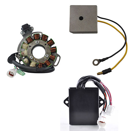 RMSTATOR KIT STATOR 200 W + ACREGULATOR + HP CDI BOX