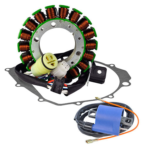 RMSTATOR KIT HO STATOR + EXT IGN COIL + CRANKCASE COVER GASK