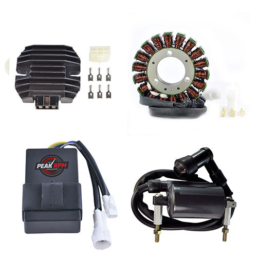 RMSTATOR KIT STATOR + CDI BOX + VOLTAGE REG REC COIL