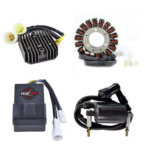 RMSTATOR KIT STATOR + REG REC + CDI BOX + EXT IGN COIL