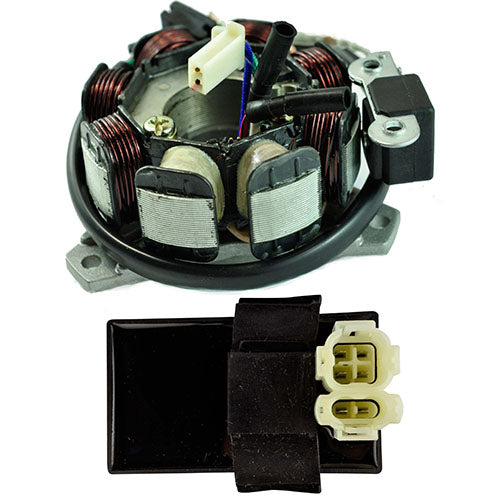 RMSTATOR KIT HIGH OUTPUT STATOR + HIGH PERFORMANCE CDI BOX