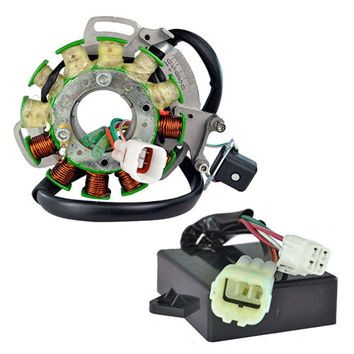 RMSTATOR KIT HIGH OUTPUT STATOR 100 WATTS + HP CDI BOX