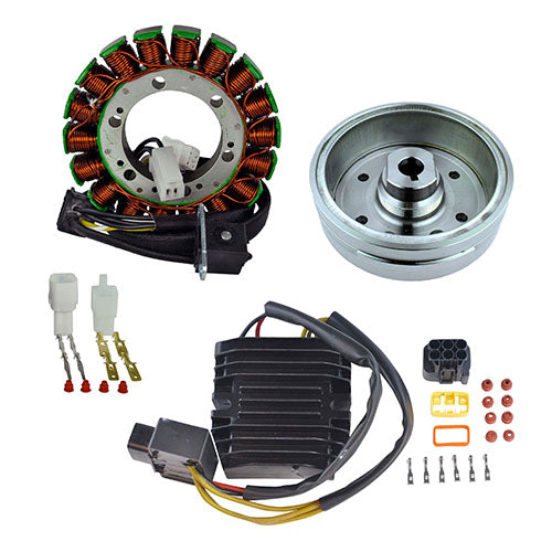 RMSTATOR KIT STATOR + MAGNETO FLYWHEEL + MOSFET REG REC