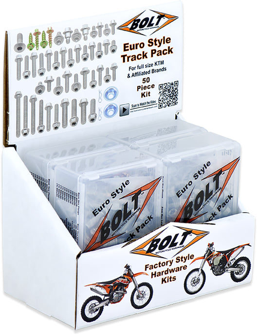 EURO STYLE TRACK PACK II 6/PK DISPLAY 2004-6EU image 1