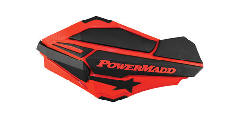 SENTINEL HANDGUARDS, RED/BLACK-POLARIS