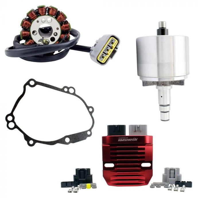 RMSTATOR IMPROVED CHARGING SYSTEM WITH FLYWHEEL
