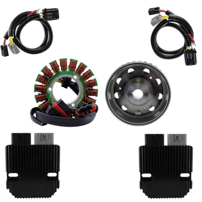 RMSTATOR REVOLT VOLTAGE REGULAT OR + SPLYT STATOR + FLYWHEEL