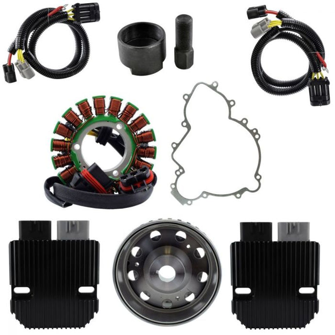 RMSTATOR REVOLT VOLT REG + SPLY T STATOR + FLYWHEEL + GASKET