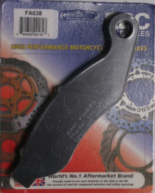 BRAKE PADS FA638 ORGANIC FA638 image 1