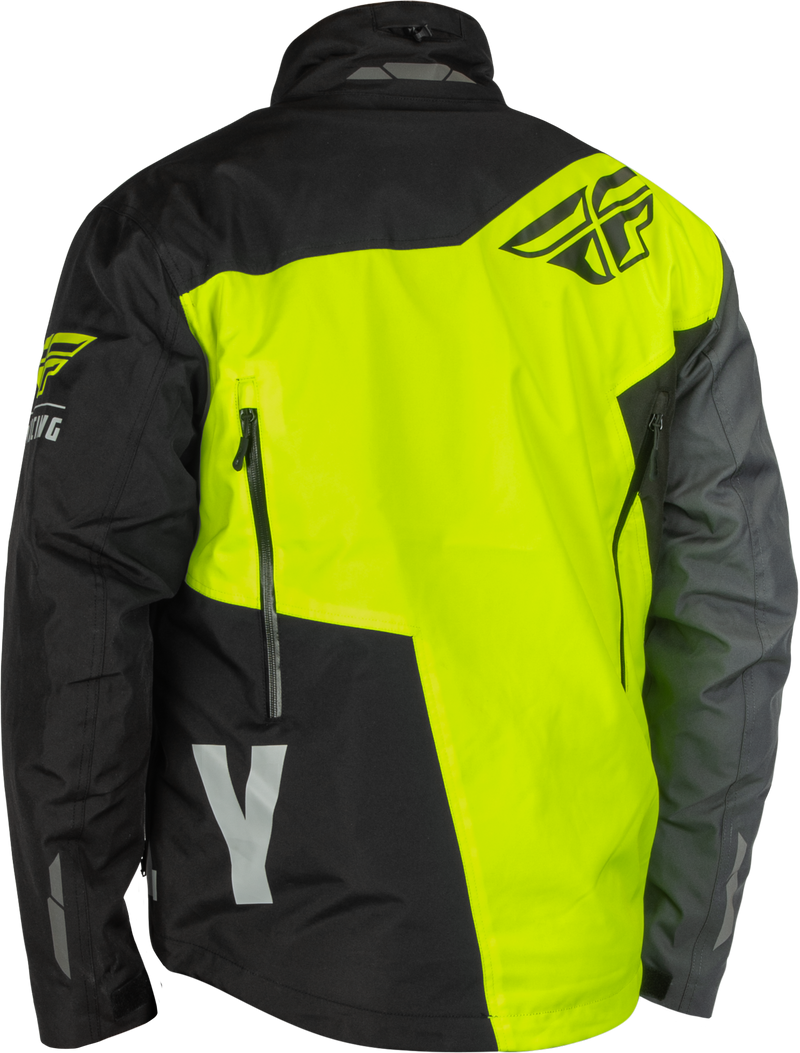 Load image into Gallery viewer, YOUTH SNX PRO JACKET BLACK/HI-VIS YS 470-5403YS image 2

