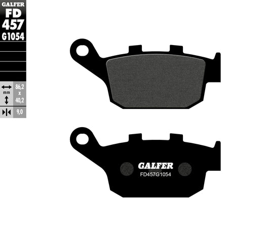 BRAKE PADS SEMI METALLIC FD457G1054 FD457G1054 image 1
