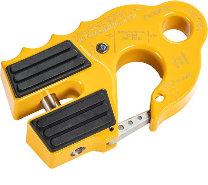 ULTRAHOOK XTV WINCH SHACKLE MOUNT YELLOW 00275-03 image 1