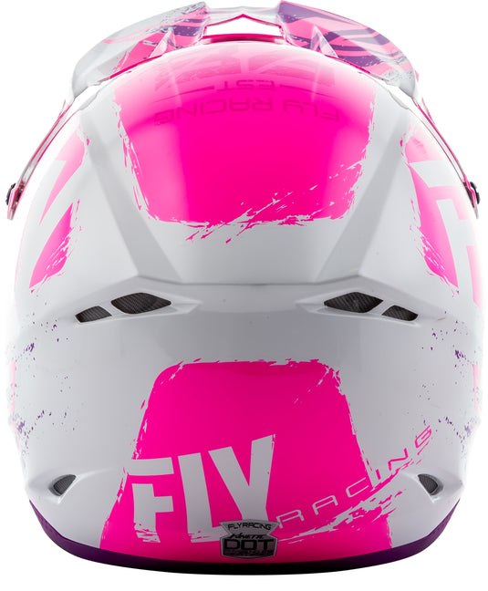 KINETIC BURNISH HELMET PINK/WHITE/PURPLE LG 73-3399-7-L image 3