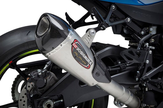EXHAUST STREET ALPHA-T SLIP-ON SS-SS-CF 11182BP520 image 1