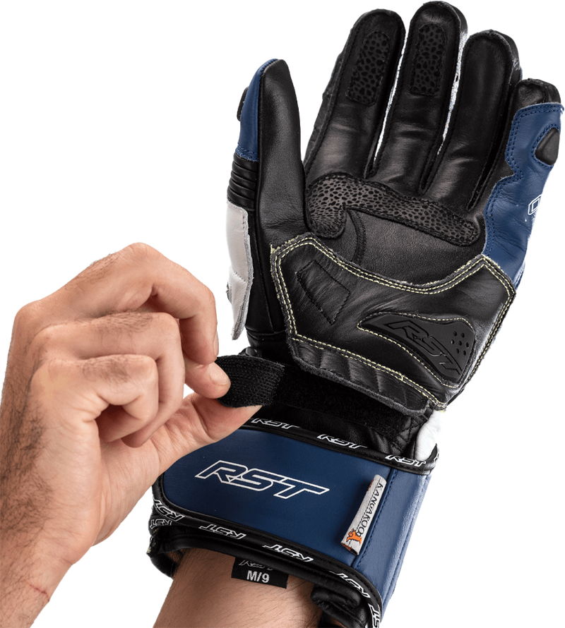 Load image into Gallery viewer, TRACTECH EVO 4 CE GLOVE BLUE/WHITE/BLACK XL 102666BLU-11 image 3
