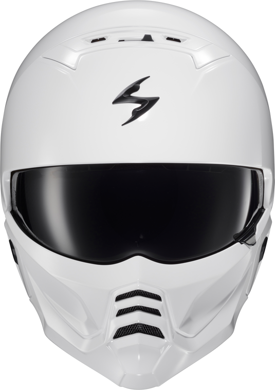 COVERT 2 OPEN-FACE HELMET GLOSS WHITE  2X CV2-0057 image 3