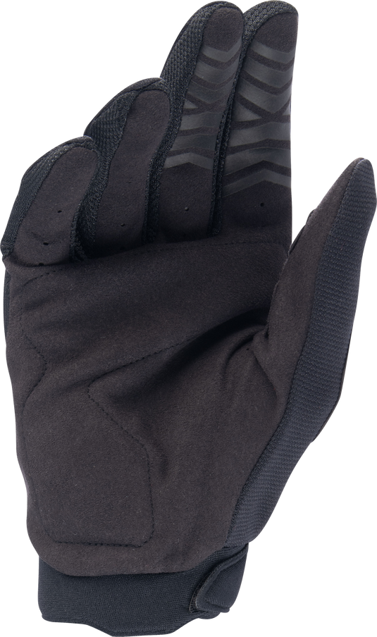HONDA FULL BORE GLOVES BLACK/BRIGHT RED LG 3563823-1303-L image 2