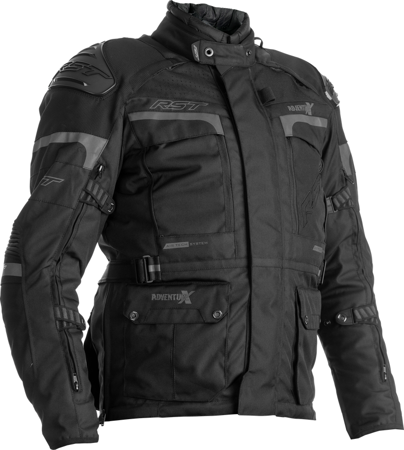 Load image into Gallery viewer, PRO SERIES ADVENTURE-X CE JACKET BLACK/BLACK TEXTILE 5XL 102409BLK-54 image 1
