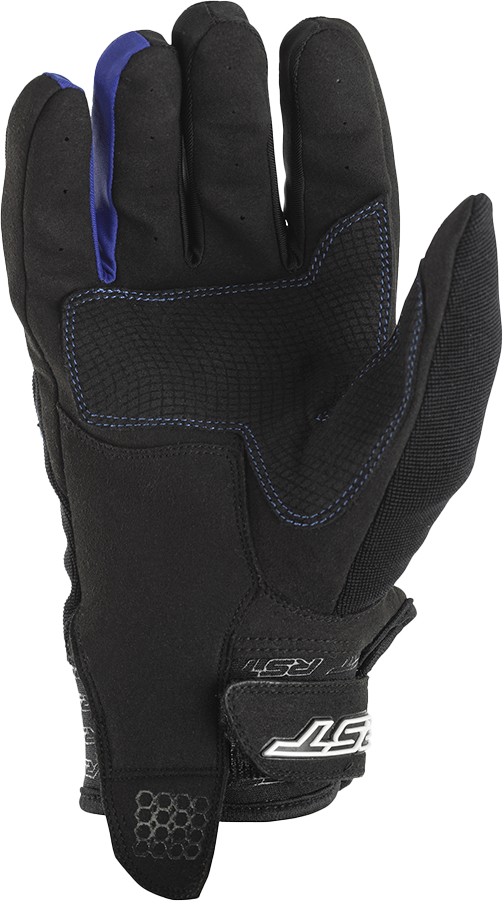 RIDER CE GLOVE BLACK/BLUE LG 102100BLU-10 image 3