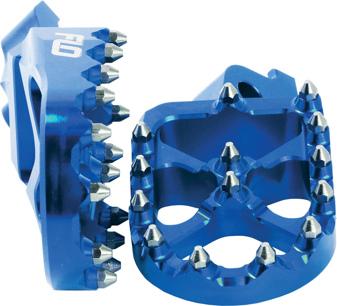 PRO SERIES FOOT PEGS BLUE YAM FPEG-793BLU image 1