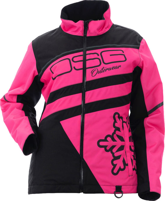 TRAIL JACKET HOT PINK MD 524952 image 1