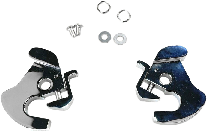 REPL LATCH KIT FOR DETACHABLE SIDE PLATES CHROME 086097 image 1