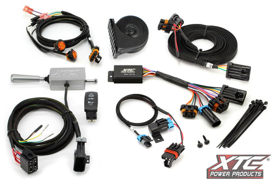 ATS KIT W/BILLET COLUMN LEVER ATS-L-POL-GBU image 1