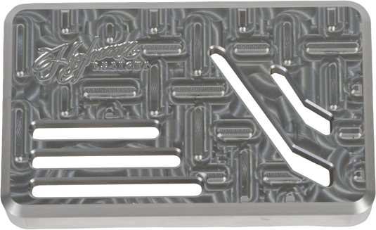 H/D BILLET BRAKE PEDAL PAD RAW FLT HDB-1010R image 2