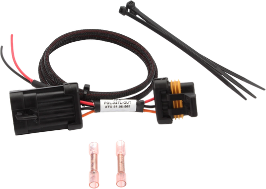 TAIL LIGHT POWER HARNESS LIC. PLATE & WHIP LIGHTS POL POL-X4TL-OUT image 1