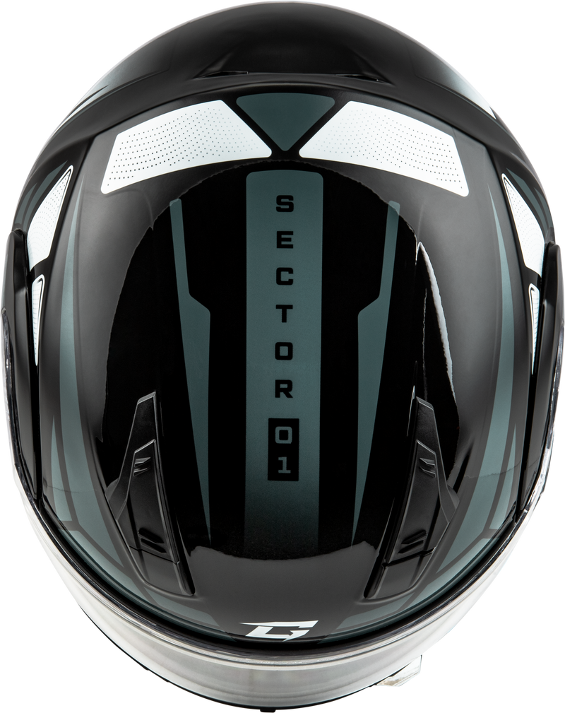 Load image into Gallery viewer, MD-04S SECTOR SNOW HELMET BLACK/SILVER MD M2043365 image 3
