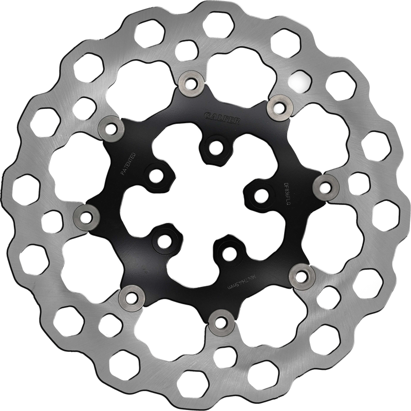 Load image into Gallery viewer, ROTOR 11.8&quot; FLOATING CUBIQ RR BLACK DF836FLQ image 1
