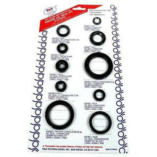OFF-ROAD M/C ENGINE OIL SEAL KIT, CRF-450R (02-07) 4S