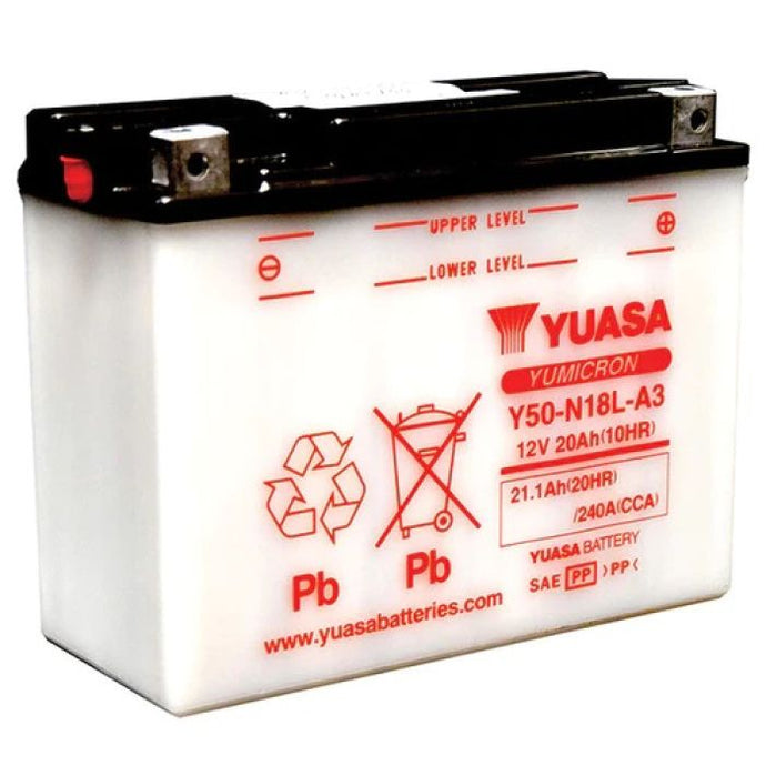 YUASA Y50-N18L-A3 YUMICRON-12 VOLT BATTERY