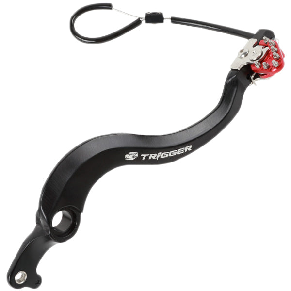 TRIGGER BRAKE PEDAL RED HON ZE90-7012 image 1