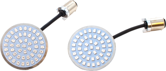 BULLET STYLE LED INSERT 1157 SWITCHBACK RED/AMBER LLC-B7SRA image 1