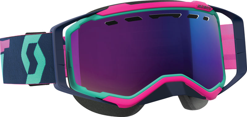Load image into Gallery viewer, GOGGLE PROSPECT SNOW TEAL/PINK W/TEAL CHROME 262581-5720315 image 1

