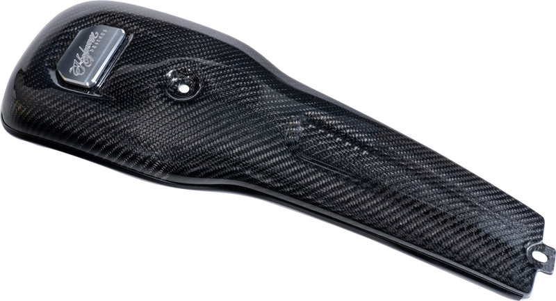 Load image into Gallery viewer, CARBON FIBER DASH LOW RIDER ST- BILLET LOGO HDCF6103 image 1
