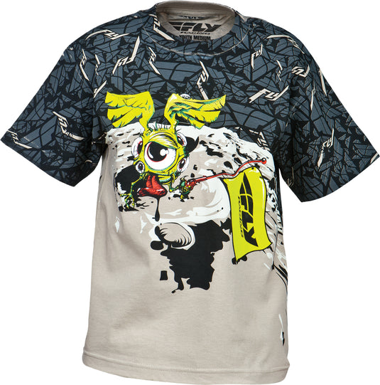 BOMBSTART TEE BLACK/GREY YS 352-0280YS image 1