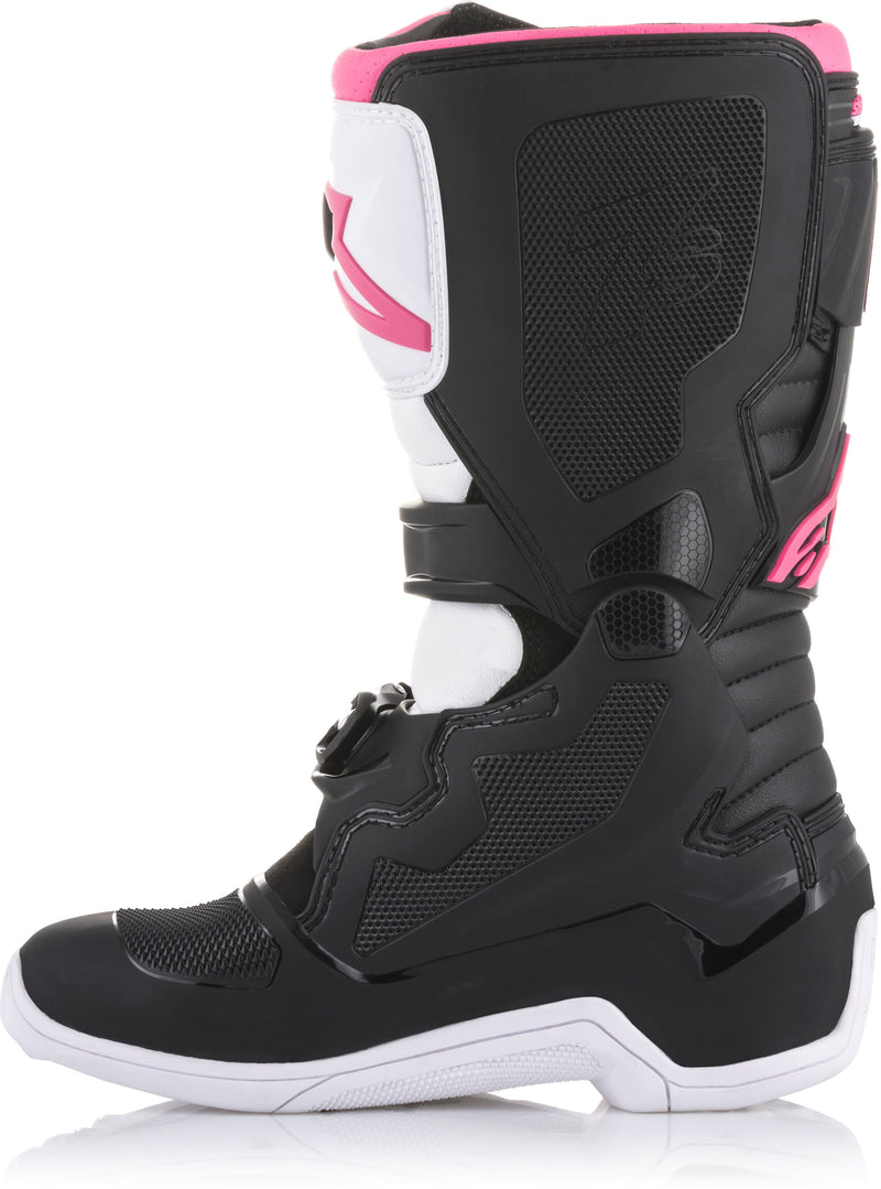 Load image into Gallery viewer, TECH 3 STELLA BOOTS BLACK/WHITE/PINK SZ 09 2013218-130-9 image 3
