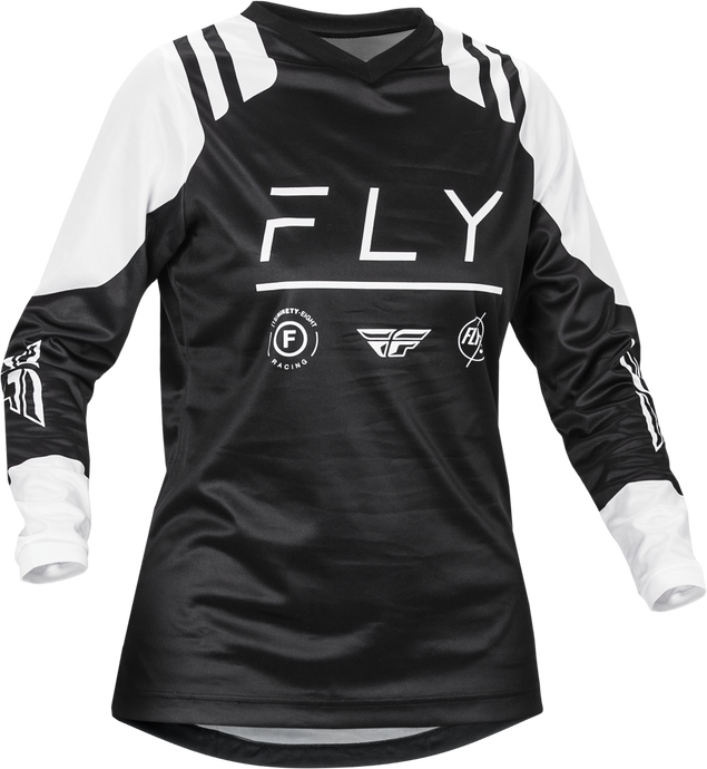 WOMEN'S F-16 JERSEY BLACK/WHITE SM 377-822S image 1