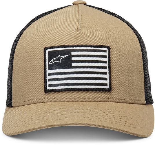FLAG SNAPBACK HAT SAND/BLACK 1211-81013-2310-TU image 1
