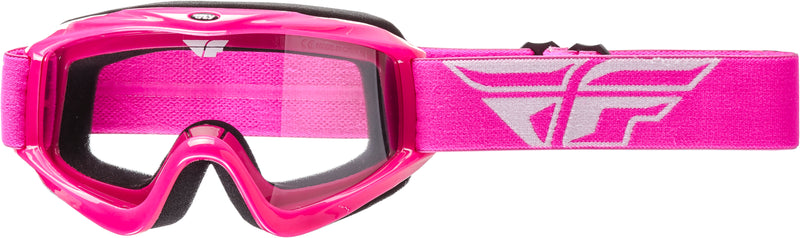 Load image into Gallery viewer, 2018 FOCUS GOGGLE PINK W/CLEAR LENS 37-4007 image 1
