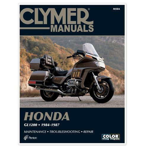 CLYMER MANUAL HONDA GL1200 GOLD WING 1984-1987