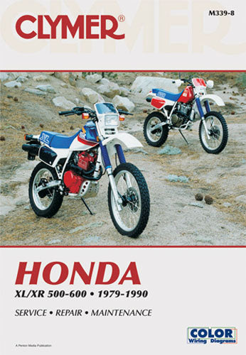 CLYMER MANUAL HONDA XL/XR500-650 SERIES